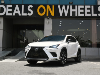 Lexus  NX  300 F Sport  2020  Automatic  125,000 Km  4 Cylinder  All Wheel Drive (AWD)  SUV  White
