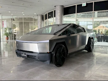 Tesla  Cybertruck  Foundation Series  2024  Automatic  500 Km  0 Cylinder  All Wheel Drive (AWD)  Pick Up  Silver  With Warranty