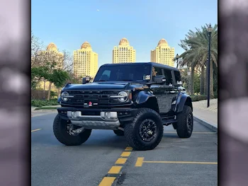 Ford  Bronco  Raptor  2023  Automatic  13,000 Km  6 Cylinder  Four Wheel Drive (4WD)  SUV  Black  With Warranty