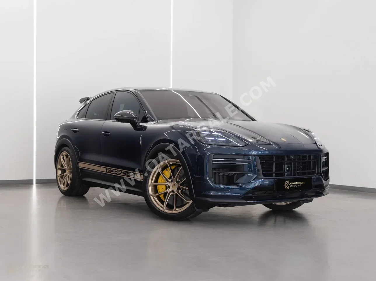 Porsche  Cayenne  Turbo GT  2024  Automatic  19,500 Km  8 Cylinder  All Wheel Drive (AWD)  SUV  Blue  With Warranty