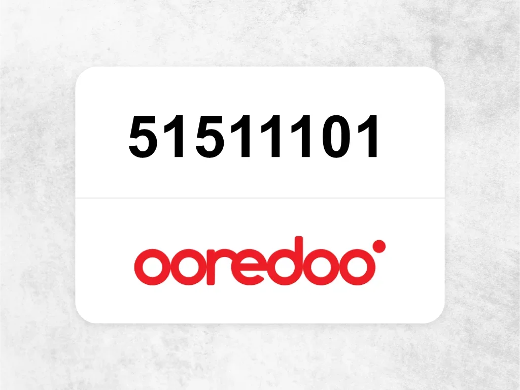 Ooredoo Mobile Phone  51511101
