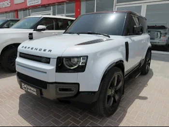 Land Rover  Defender  110 X  2023  Automatic  80,000 Km  8 Cylinder  Four Wheel Drive (4WD)  SUV  White  With Warranty