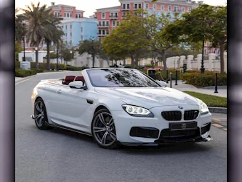 BMW  M-Series  6  2014  Automatic  68,000 Km  8 Cylinder  Rear Wheel Drive (RWD)  Convertible  White