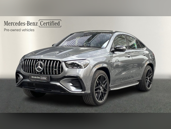 Mercedes-Benz  GLE  53 AMG Coupe  2024  Automatic  9,234 Km  6 Cylinder  All Wheel Drive (AWD)  SUV  Gray  With Warranty