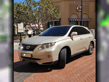 Lexus  RX  350  2011  Automatic  166,000 Km  6 Cylinder  Four Wheel Drive (4WD)  SUV  Gold