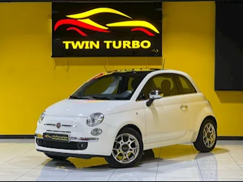 فيات  500  2014  اوتوماتيك  61,000 كم  4 سلندر  سحب امامي  هاتشباك  أبيض