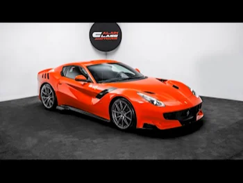 Ferrari  F12 TDF  2017  Automatic  300 Km  12 Cylinder  Rear Wheel Drive (RWD)  Coupe / Sport  Orange