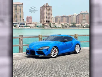 Toyota  Supra  GR  2021  Automatic  59,300 Km  6 Cylinder  Rear Wheel Drive (RWD)  Coupe / Sport  Blue  With Warranty