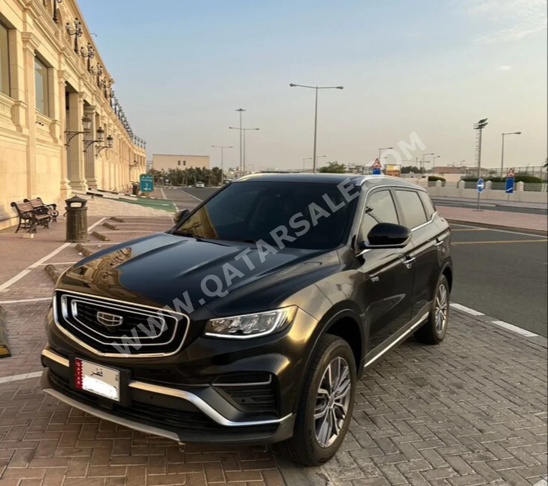 Geely  Azkarra  2021  Automatic  65,000 Km  4 Cylinder  Four Wheel Drive (4WD)  SUV  Black  With Warranty