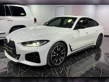 BMW  M-Series  440i  2024  Automatic  4,000 Km  6 Cylinder  Rear Wheel Drive (RWD)  Sedan  White  With Warranty