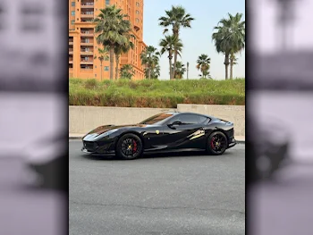 Ferrari  812  Superfast  2018  F-1  31,000 Km  12 Cylinder  Rear Wheel Drive (RWD)  Coupe / Sport  Black  With Warranty