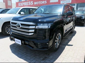 تويوتا  لاند كروزر  جي اكس ار  2025  اوتوماتيك  0 كم  6 سلندر  دفع رباعي  اس يو في  أسود  تحت الضمان