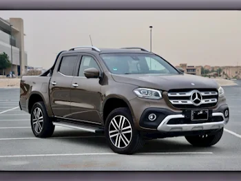 Mercedes-Benz  X-Class  250 d  2018  Automatic  29,000 Km  4 Cylinder  Four Wheel Drive (4WD)  Pick Up  Brown  With Warranty