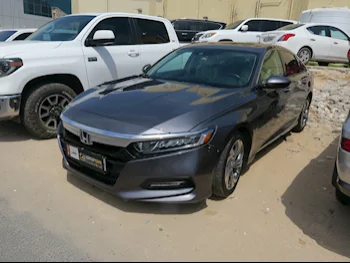 Honda  Accord  2019  Automatic  209,000 Km  4 Cylinder  Front Wheel Drive (FWD)  Sedan  Gray