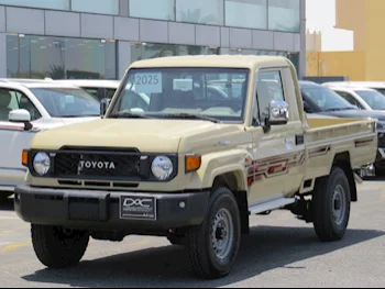 Toyota  Land Cruiser  LX  2025  Manual  0 Km  6 Cylinder  Four Wheel Drive (4WD)  Pick Up  Beige  With Warranty