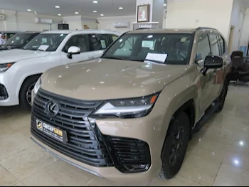 لكزس  ال اكس  600 اوفرتريل  2025  اوتوماتيك  0 كم  6 سلندر  دفع رباعي  اس يو في  بيج  تحت الضمان