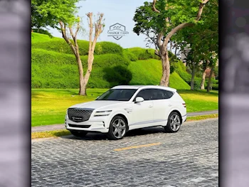 Genesis  GV 80  2021  Automatic  195,500 Km  6 Cylinder  Four Wheel Drive (4WD)  SUV  White