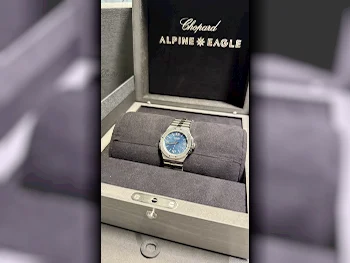 ساعات - شوبارد  - ساعات ميكانيكية  - أزرق  - ساعات نسائي