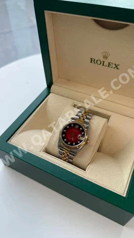 Watches - Rolex  - Analogue Watches  - Red  - Women Watches