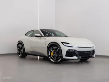 Ferrari  Purosangue  2024  Automatic  3,350 Km  12 Cylinder  All Wheel Drive (AWD)  SUV  White  With Warranty