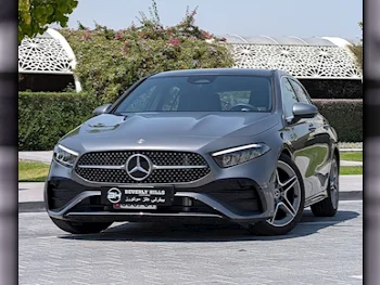 Mercedes-Benz  A-Class  200  2025  Automatic  6,700 Km  4 Cylinder  Front Wheel Drive (FWD)  Hatchback  Gray  With Warranty