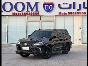 Lexus  LX  570 S  2018  Automatic  210,000 Km  8 Cylinder  Four Wheel Drive (4WD)  SUV  Black