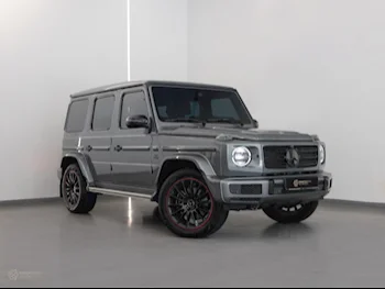 Mercedes-Benz  G-Class  500  2022  Automatic  45,100 Km  8 Cylinder  Four Wheel Drive (4WD)  SUV  Gray  With Warranty