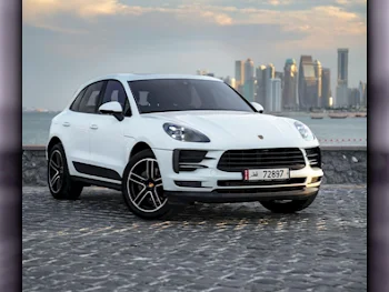 Porsche  Macan  2019  Automatic  140,000 Km  4 Cylinder  Four Wheel Drive (4WD)  SUV  White