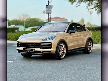 Porsche  Cayenne  Turbo GT  2022  Automatic  91,000 Km  6 Cylinder  Four Wheel Drive (4WD)  SUV  Gold  With Warranty