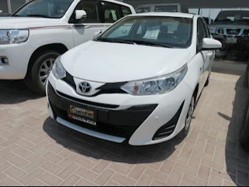 Toyota  Yaris  2020  Automatic  74,000 Km  4 Cylinder  Front Wheel Drive (FWD)  Sedan  White