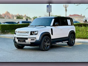 Land Rover  Defender  110 S  2023  Automatic  42,000 Km  6 Cylinder  Four Wheel Drive (4WD)  SUV  White  With Warranty