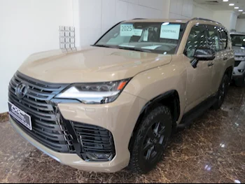 لكزس  ال اكس  600 اوفرتريل  2025  اوتوماتيك  0 كم  6 سلندر  دفع رباعي  اس يو في  بيج  تحت الضمان