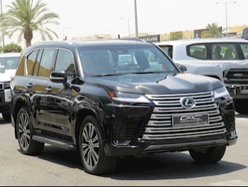 Lexus  LX  600 Luxury  2025  Automatic  0 Km  6 Cylinder  Four Wheel Drive (4WD)  SUV  Black