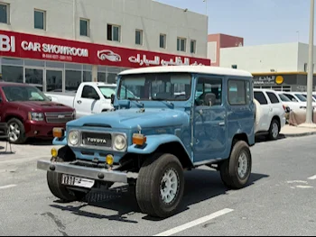 تويوتا  لاند كروزر  هارد توب  1983  عادي  100,000 كم  4 سلندر  دفع رباعي  اس يو في  ازرق