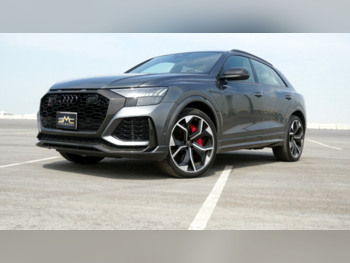 Audi  RSQ8  2021  Automatic  57,000 Km  8 Cylinder  Four Wheel Drive (4WD)  SUV  Gray Nardo  With Warranty