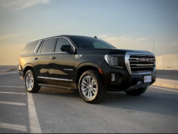 GMC  Yukon  SLT  2022  Automatic  78,000 Km  8 Cylinder  Four Wheel Drive (4WD)  SUV  Black  With Warranty