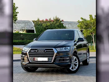 Audi  Q7  35 TFSI Quattro  2019  Automatic  78,000 Km  4 Cylinder  Four Wheel Drive (4WD)  SUV  Black  With Warranty