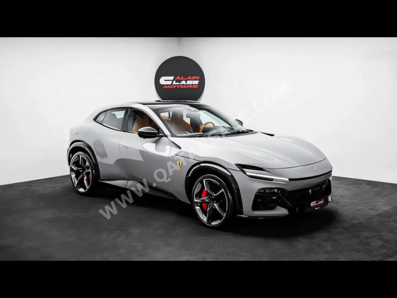 فيراري  بوروسانجوي  2024  اوتوماتيك  144 كم  12 سلندر  دفع كلي مستمر  اس يو في  فضي