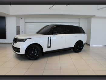 Land Rover  Range Rover  HSE  2023  Automatic  40,770 Km  8 Cylinder  Four Wheel Drive (4WD)  SUV  White  With Warranty