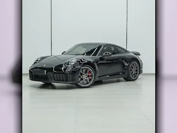 Porsche  911  Carrera  2025  Automatic  1,737 Km  6 Cylinder  Rear Wheel Drive (RWD)  Coupe / Sport  Black  With Warranty