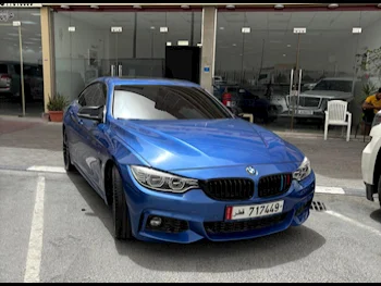 BMW  4-Series  420 I M  2016  Automatic  245,000 Km  4 Cylinder  Rear Wheel Drive (RWD)  Sedan  Blue