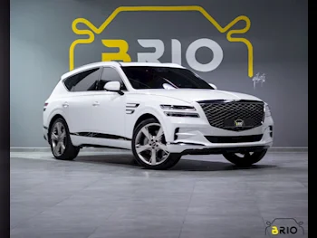 Genesis  GV 80  2021  Automatic  91,000 Km  6 Cylinder  Rear Wheel Drive (RWD)  SUV  White