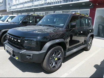 Jetour  T2  Luxury Plus  2025  Automatic  0 Km  4 Cylinder  Four Wheel Drive (4WD)  SUV  Black  With Warranty