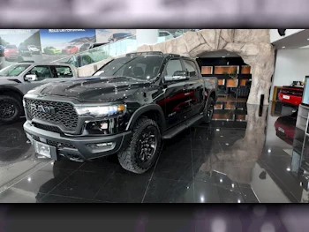 Dodge  Ram  Rebel  2025  Automatic  3,820 Km  6 Cylinder  Four Wheel Drive (4WD)  Pick Up  Black  With Warranty