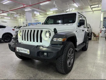Jeep  Wrangler  2023  Automatic  16,000 Km  6 Cylinder  Four Wheel Drive (4WD)  SUV  White  With Warranty