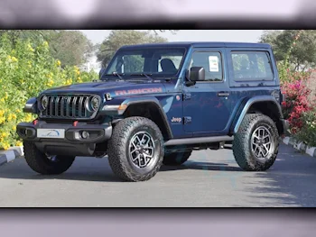 Jeep  Wrangler  Rubicon  2025  Automatic  0 Km  4 Cylinder  Four Wheel Drive (4WD)  SUV  Dark Blue  With Warranty