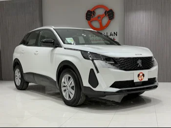 Peugeot  3008  Active  2025  Automatic  0 Km  4 Cylinder  Front Wheel Drive (FWD)  SUV  White  With Warranty