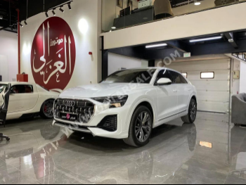 Audi  Q8  TFSI Quattro  2024  Automatic  4,000 Km  6 Cylinder  Four Wheel Drive (4WD)  SUV  White  With Warranty