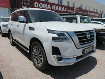 نيسان  باترول  بلاتنيوم  2020  اوتوماتيك  116,000 كم  6 سلندر  دفع رباعي  اس يو في  أبيض