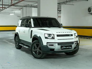 لاند روفر  ديفيندر  110 اتش اس اي  2021  اوتوماتيك  71,075 كم  6 سلندر  دفع رباعي  اس يو في  أبيض  تحت الضمان